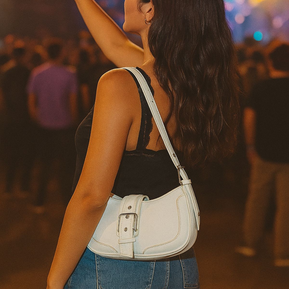 Bolsa Feminina Casual Compacta Alça de Ombro Victória Voice