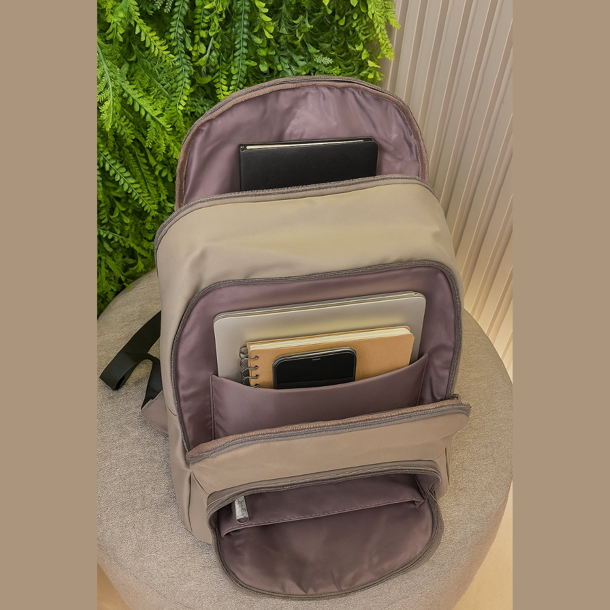 Mochila Feminina Casual Impermeável P/ Notebook Golden Fênix