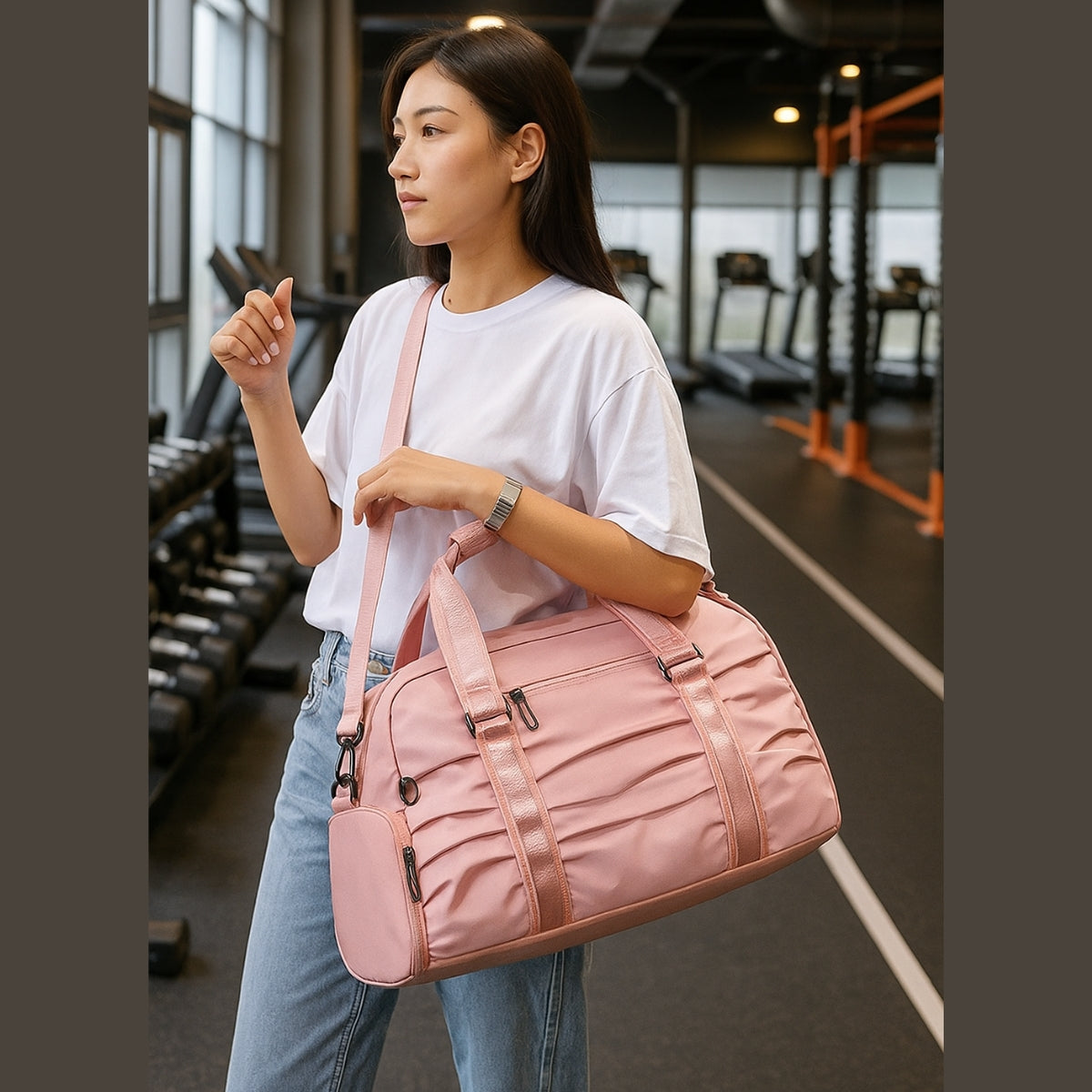 Bolsa Mala Transversal Viagem Academia Treino