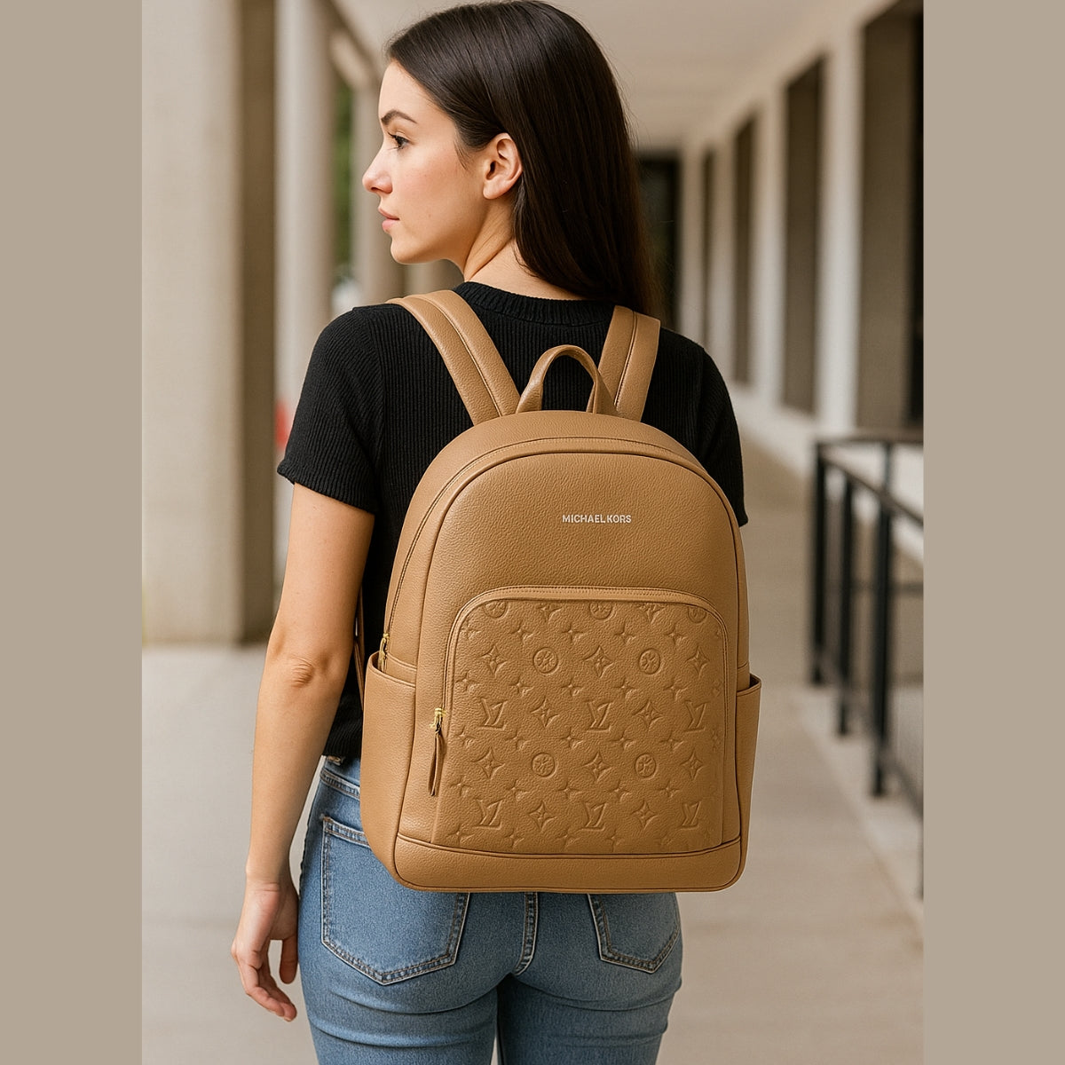 Mochila Feminina Casual Moderna Funcional