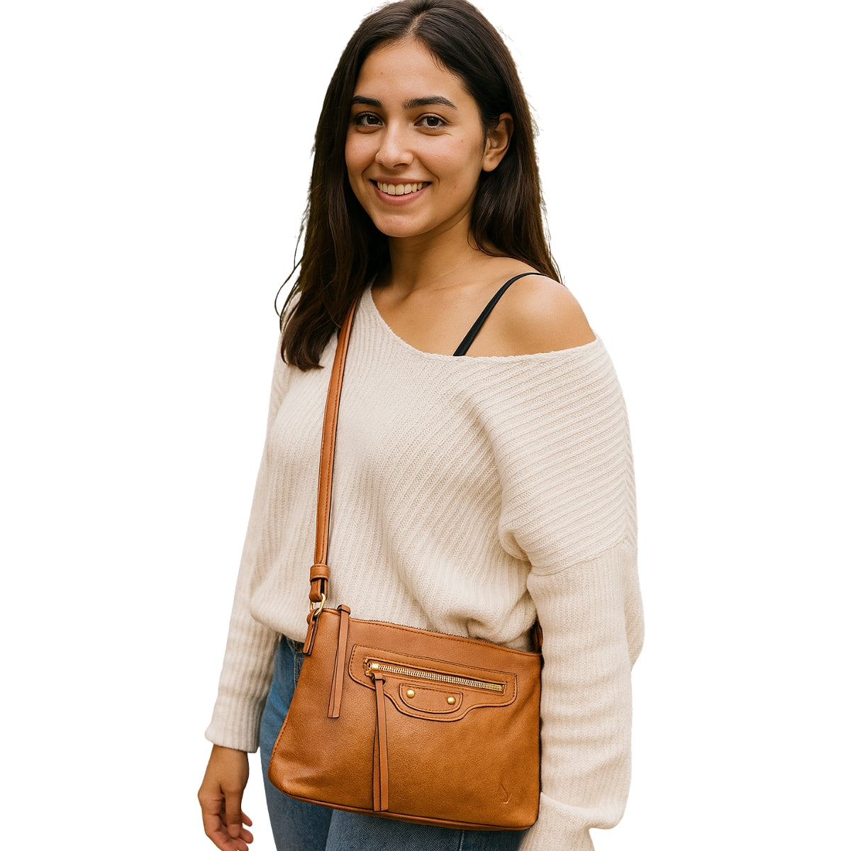 Bolsa Feminina Tiracolo Versátil Sofisticada