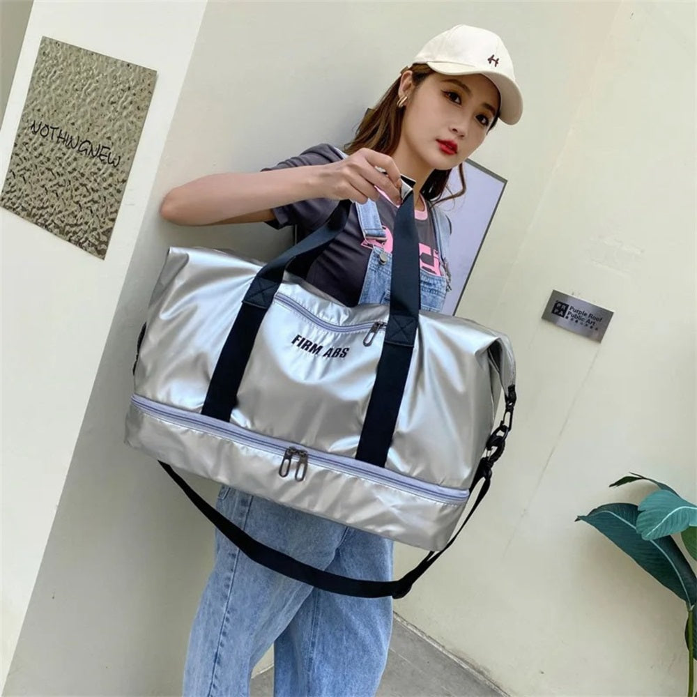 Bolsa Feminina Grande Capacidade Academia Mala Impermeável