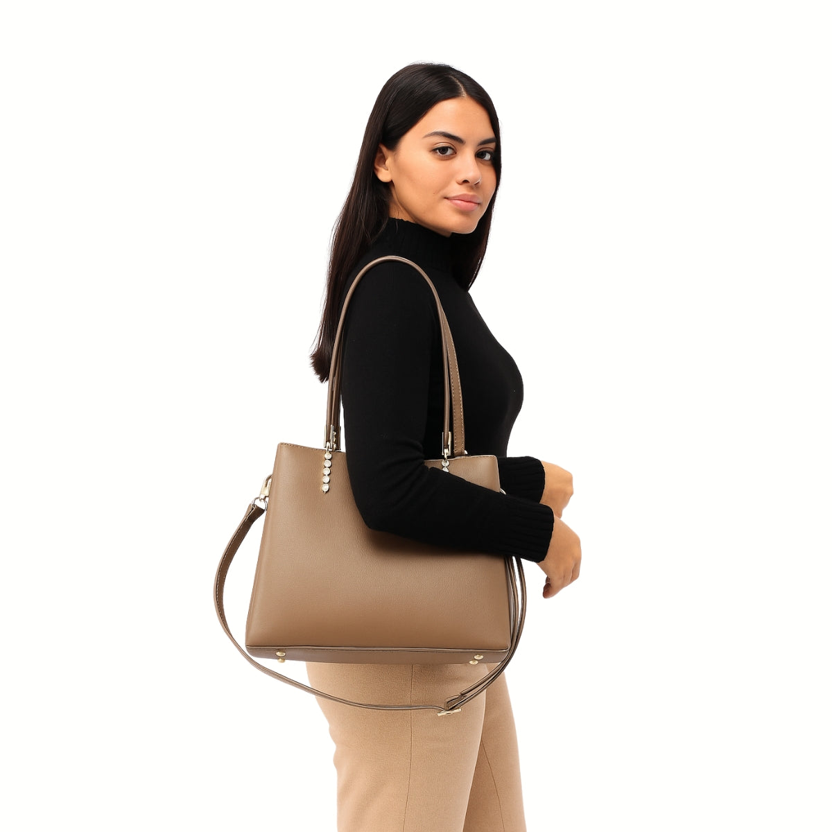Bolsa Feminina Clássica Estruturada Elegante