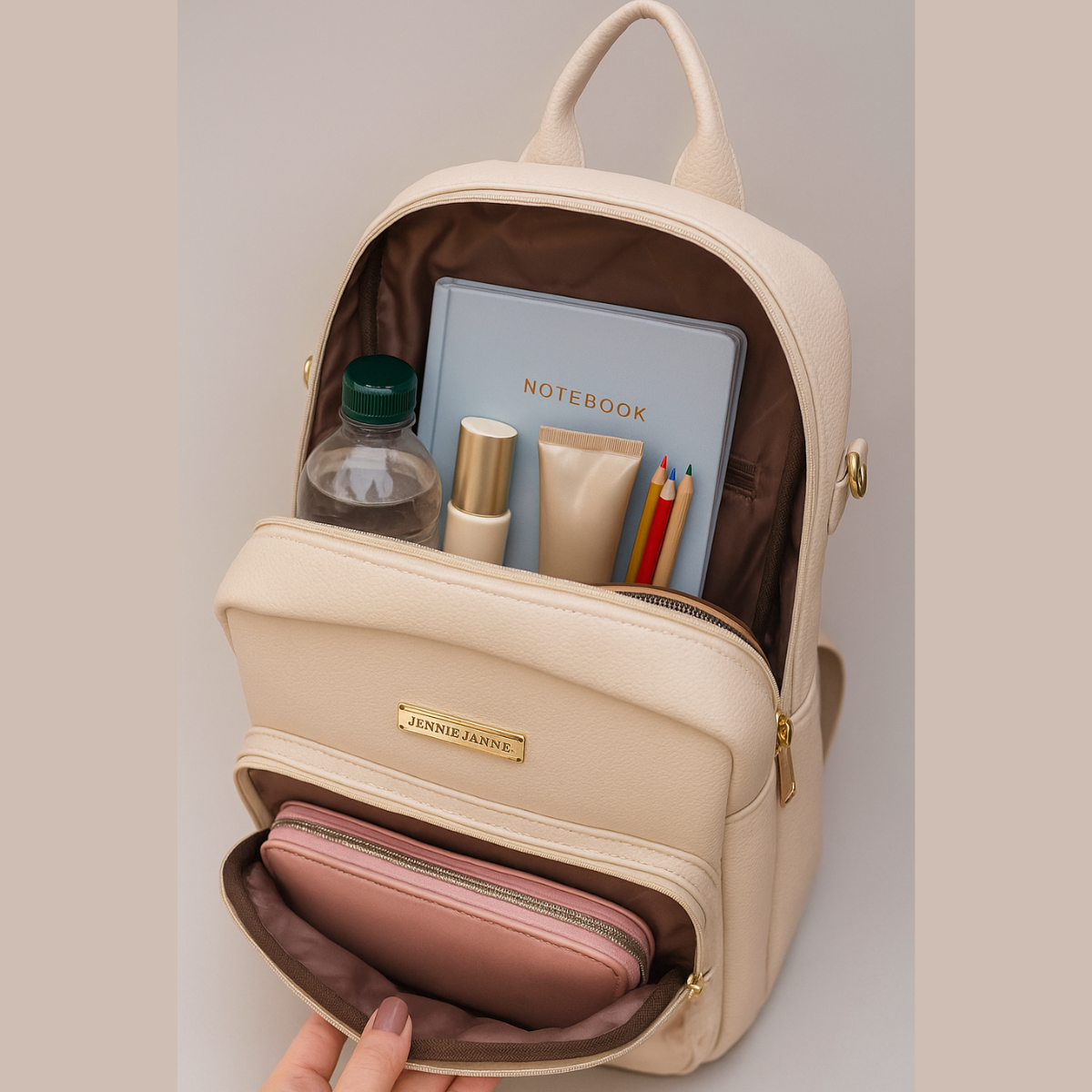 Mochila Feminina Casual Moderna Funcional