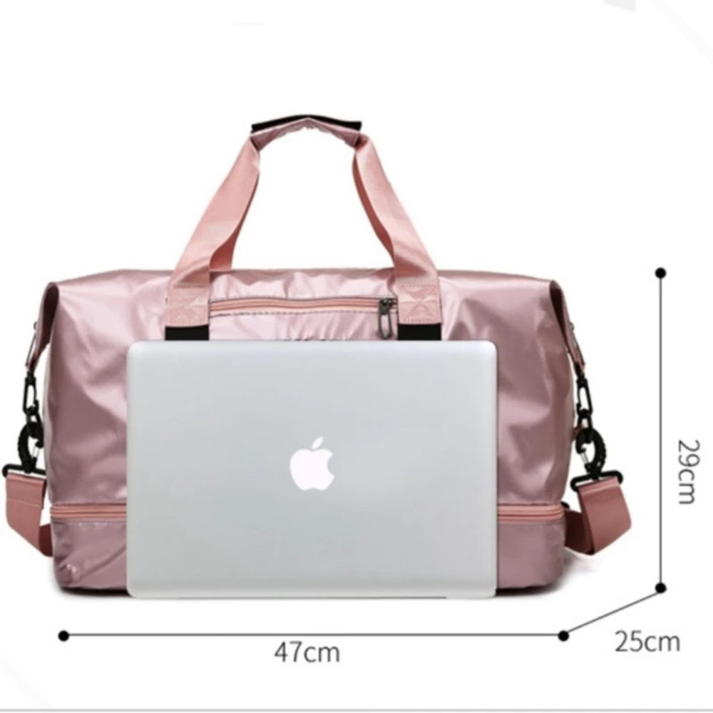Bolsa Feminina Grande Capacidade Academia Mala Impermeável