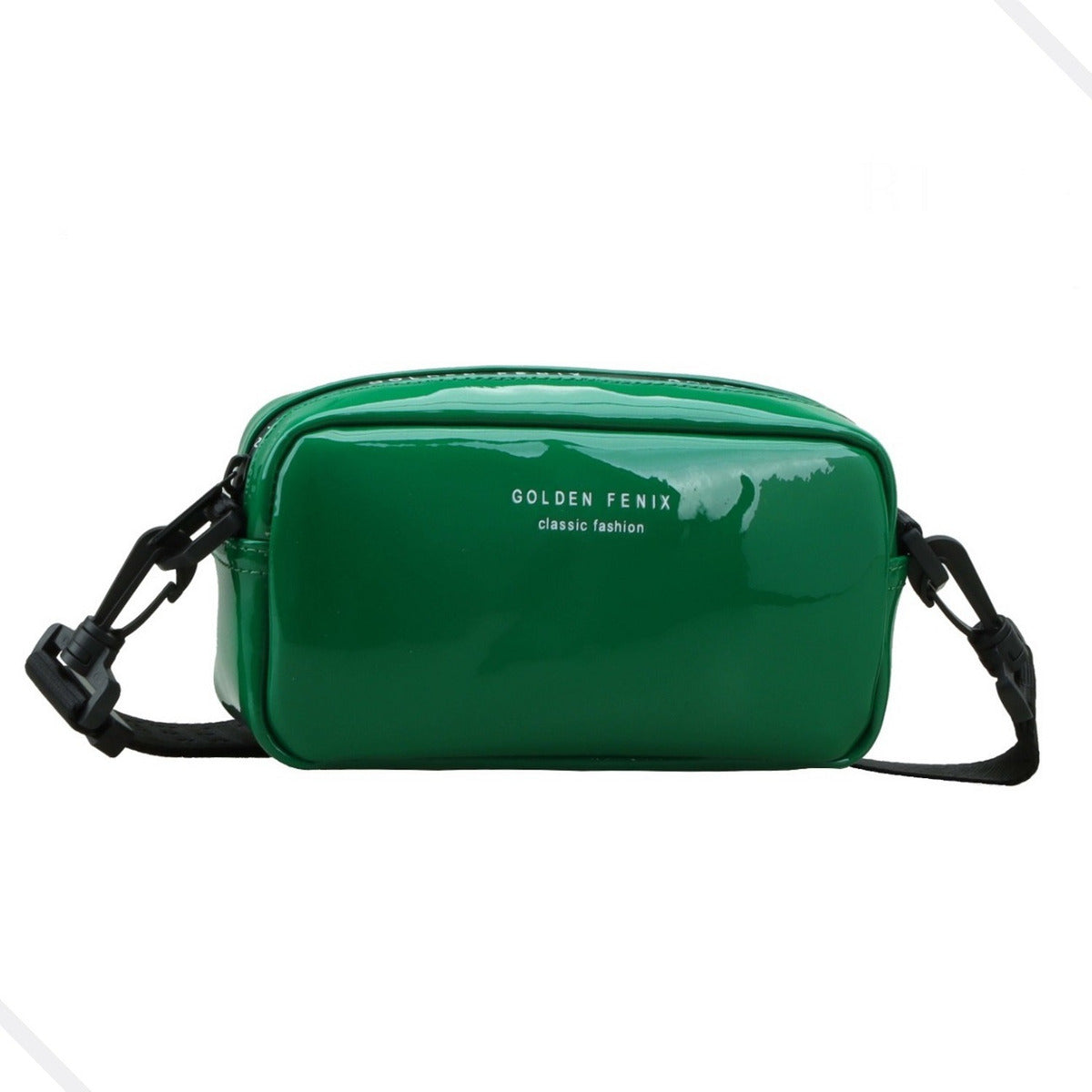 Bolsa Feminina Transversal Verniz Estilosa Impermeável