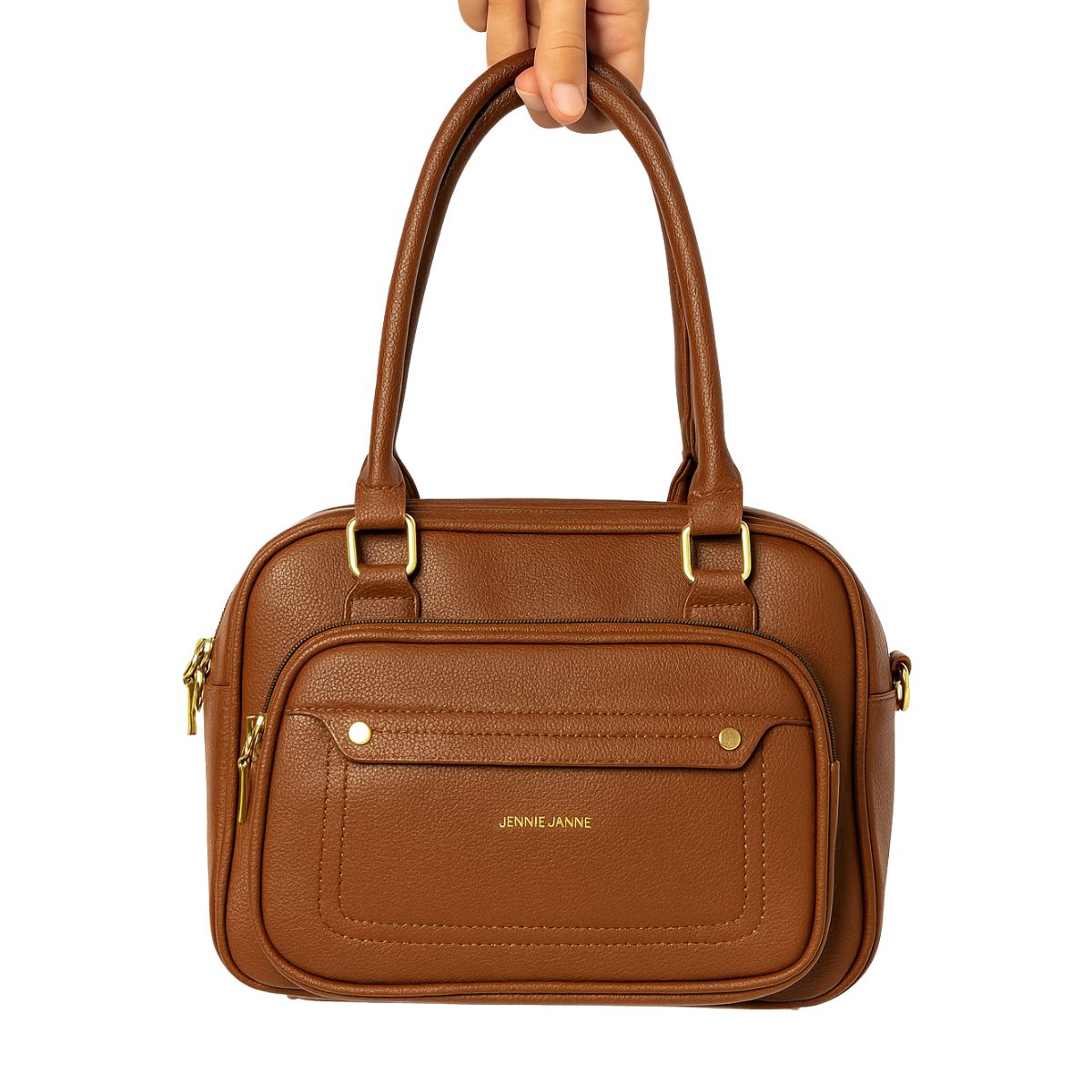 Bolsa Estruturada Glam com Pompom – Bolseira Lux