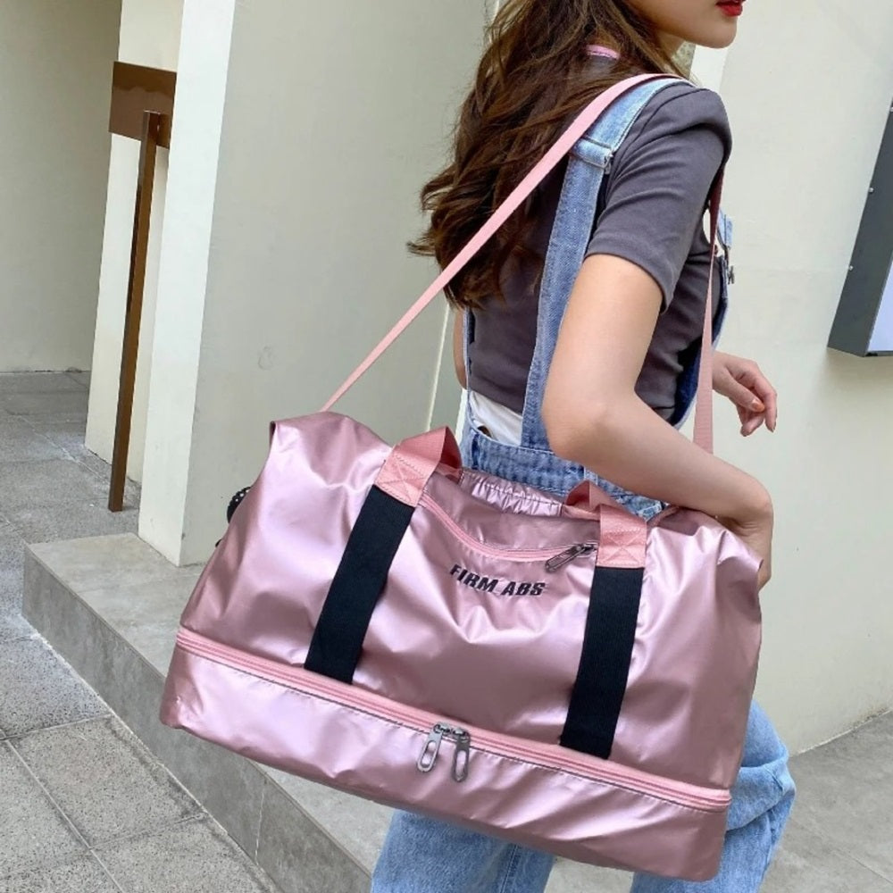 Bolsa Feminina Grande Capacidade Academia Mala Impermeável