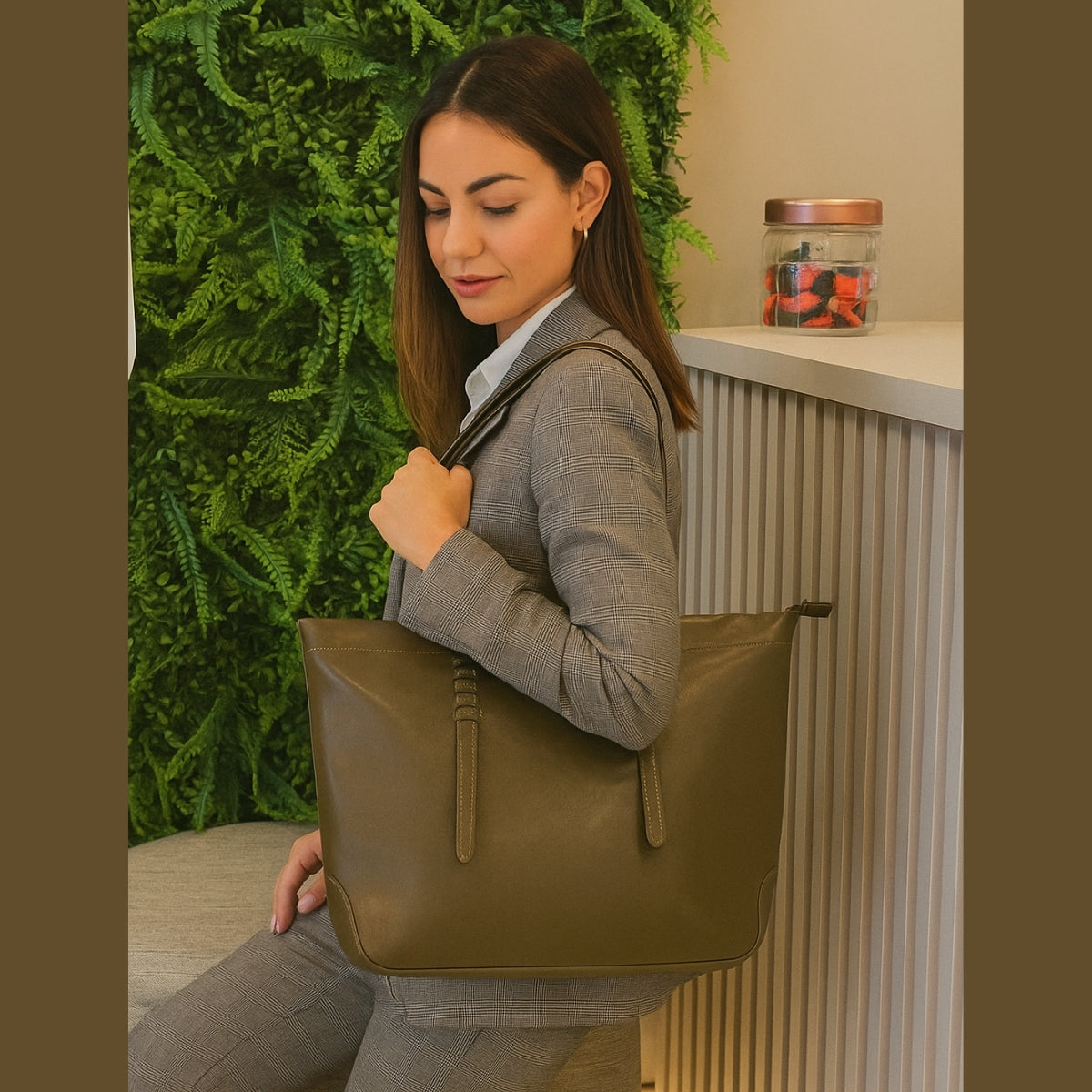 Bolsa Feminina Grande Versátil Elegante