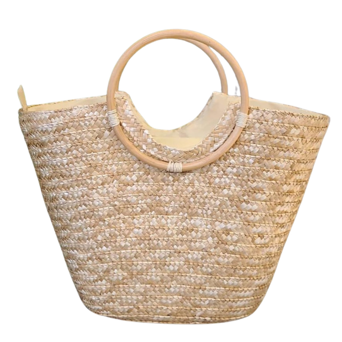 Bolsa Palha Praia Versátil Estilosa Praia Clube Passeio