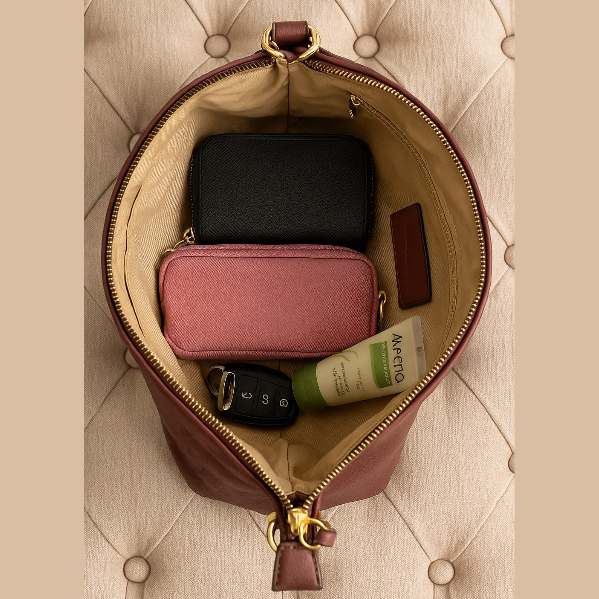 Bolsa Feminina Tiracolo Versátil Sofisticada