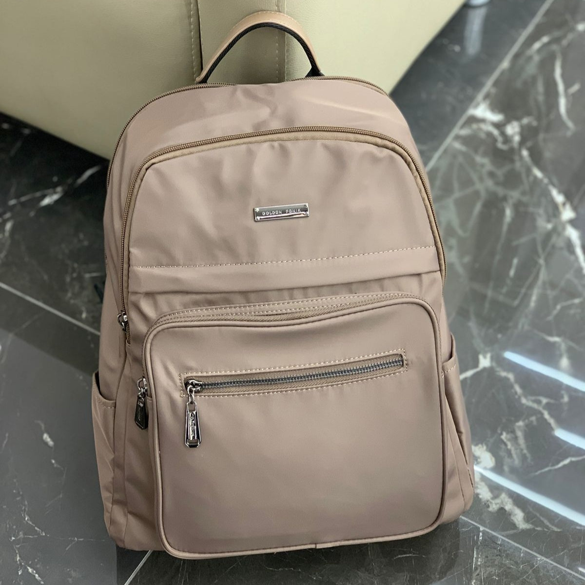 Mochila Feminina Casual Impermeável P/ Notebook Golden Fênix