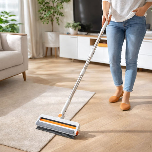 Mop Multifuncional 4 Em 1 Rodo Esfregão Limpa Piso Tira Pelo