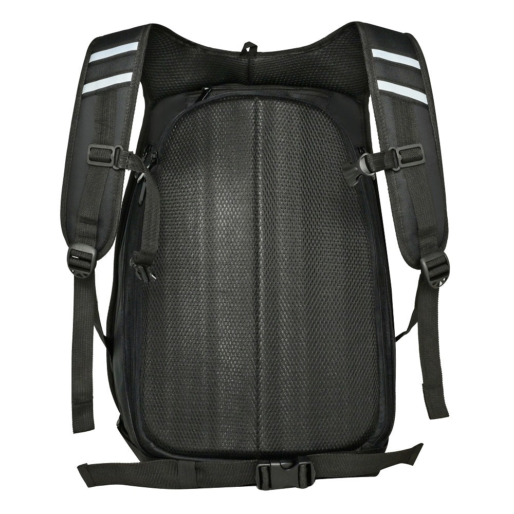 Mochila Porta Capacete Moto Impermeável AntiFurto Reflexivo