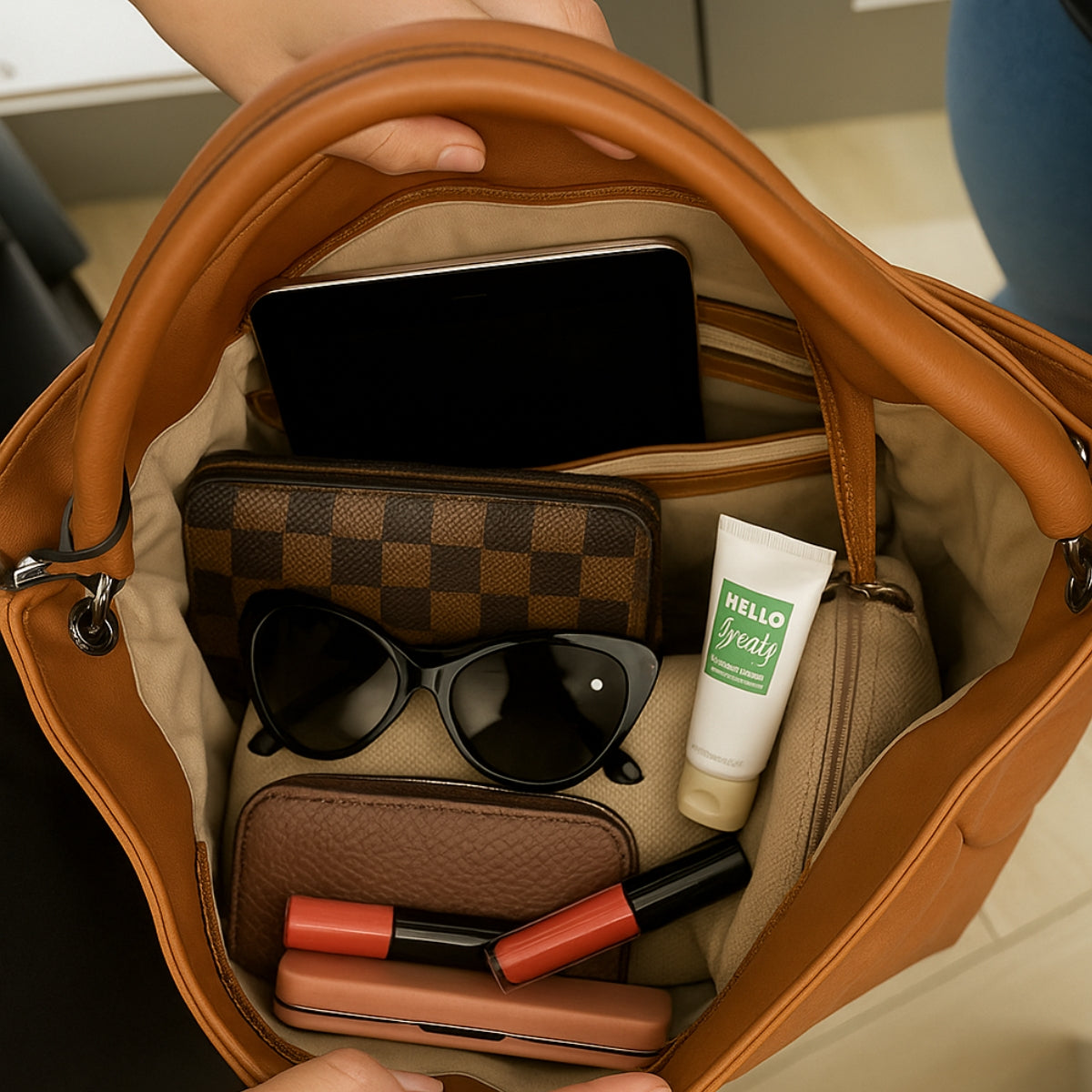 Bolsa Feminina Sofisticada Elegante Golden Fênix