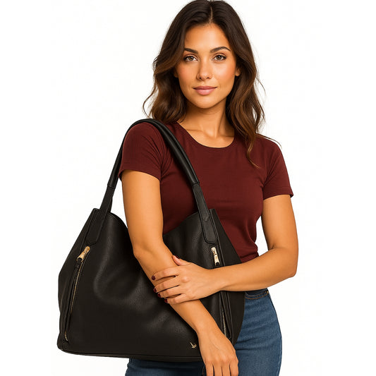 Bolsa Feminina Grande Espaçosa Confortável
