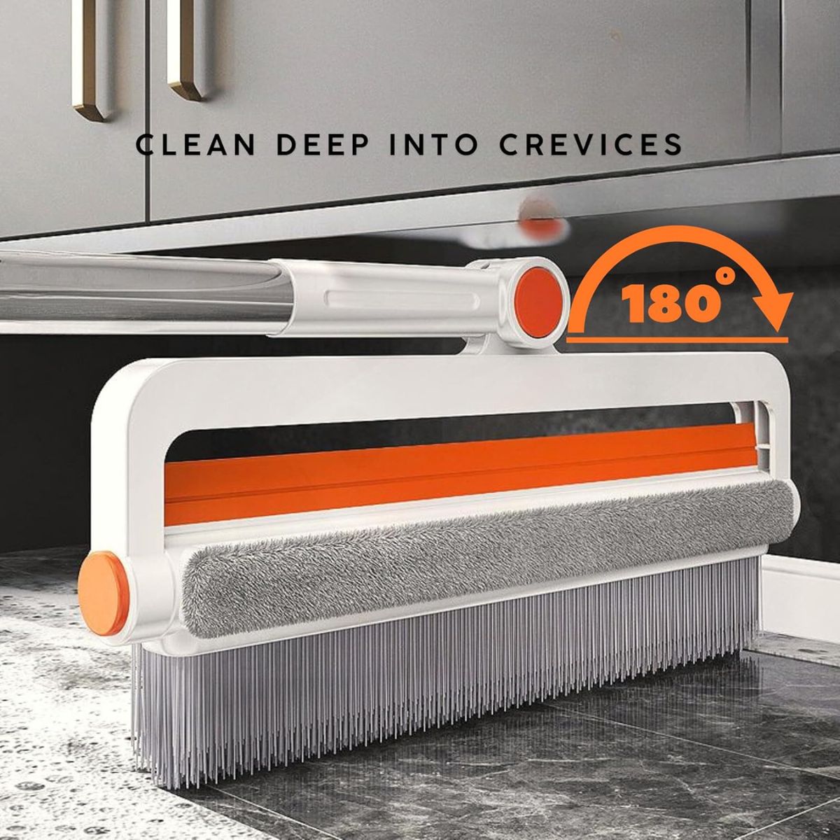 Mop Multifuncional 4 Em 1 Rodo Esfregão Limpa Piso Tira Pelo