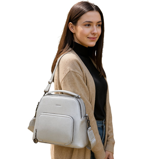Mochila Bolsa Feminina 2 em 1 Versátil Estilo