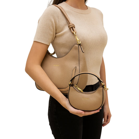 Kit Bolsa Feminina Baguete e Mini Bag Versátil Estilosa