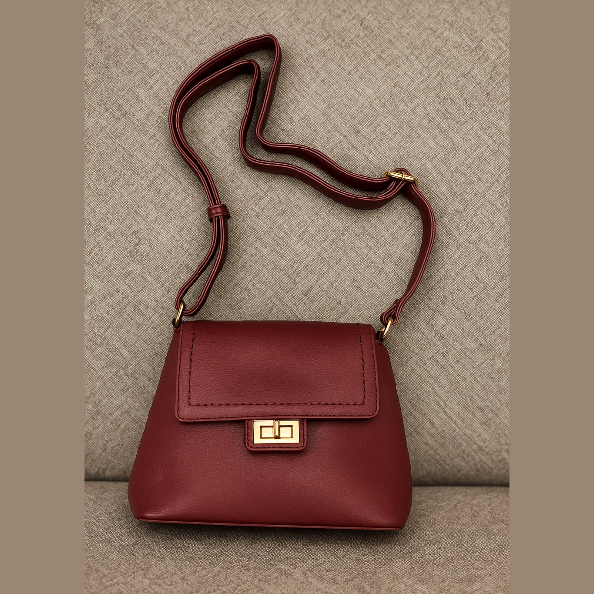 Bolsa Feminina Tiracolo Versátil Sofisticada Golden Fênix