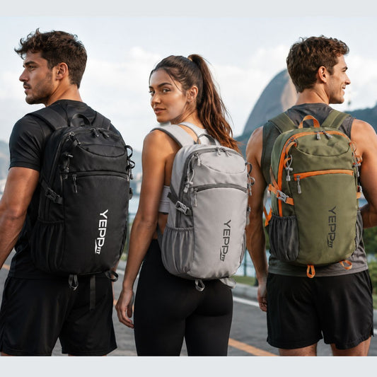 Mochila Esportiva 24L Poliéster Academia Camping Reforçada