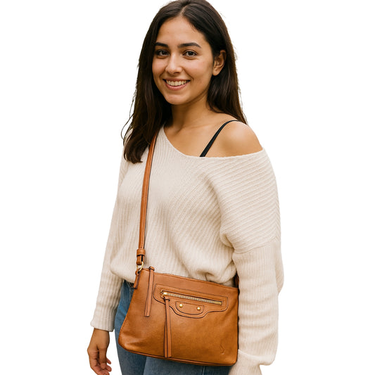 Bolsa Feminina Tiracolo Versátil Sofisticada