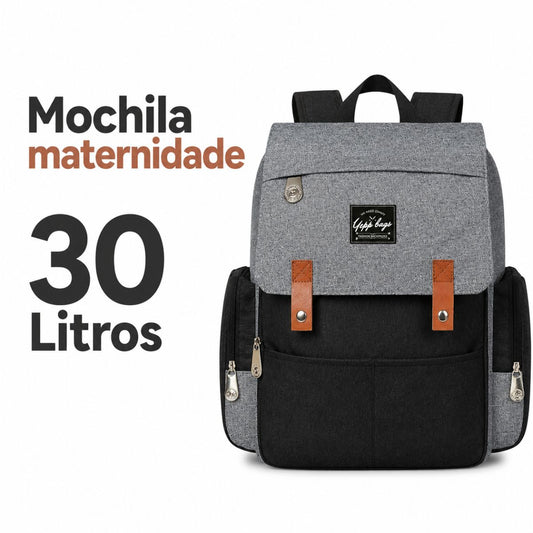Mochila Bolsa Maternidade Multifunção Gestante Mamadeira Bebê Térmica