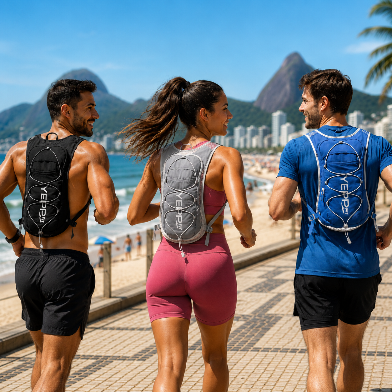 Mochila Hidratação 4L Running Trail Bike Unissex Esportiva
