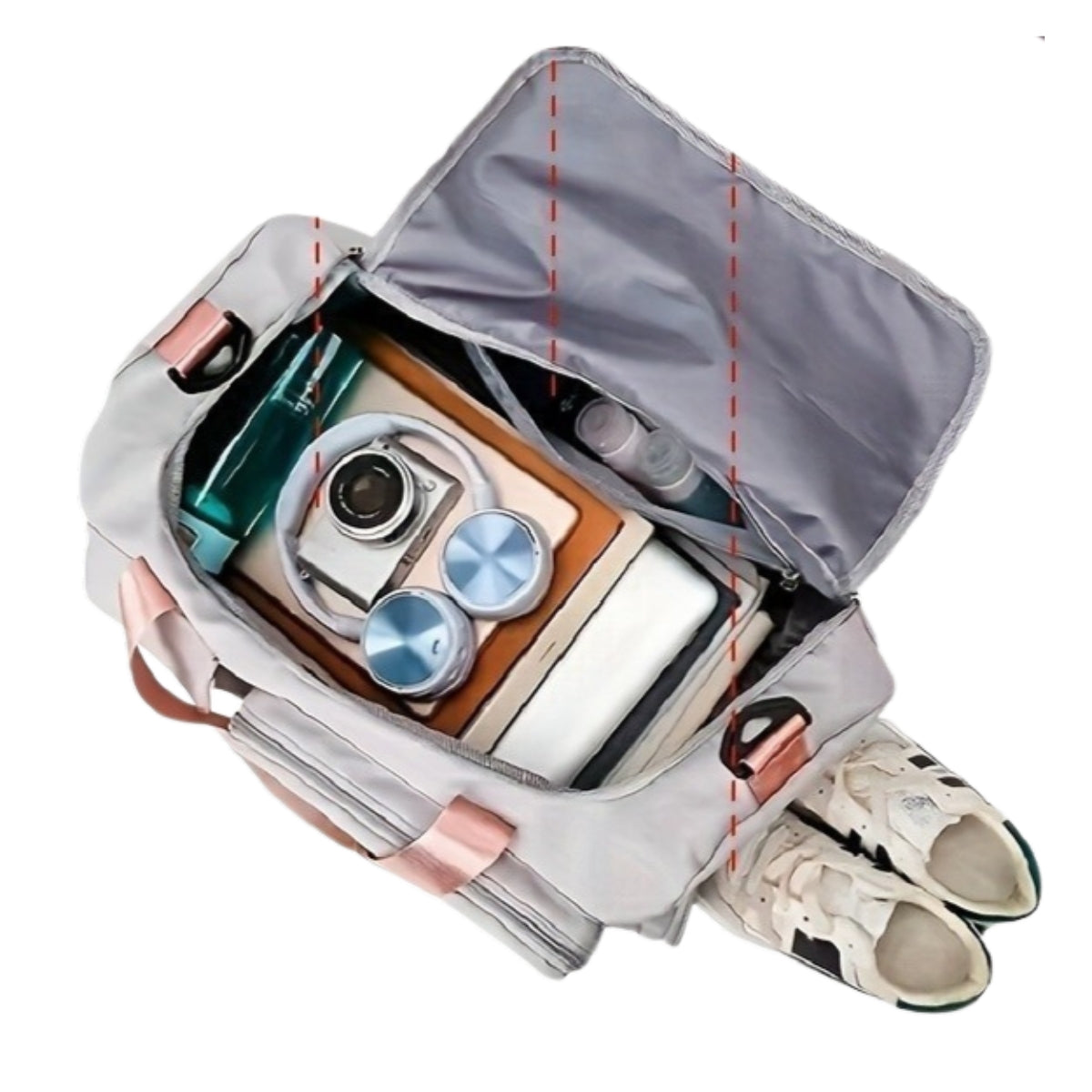 Bolsa Mala Feminina Transversal Academia Treino Blogueira