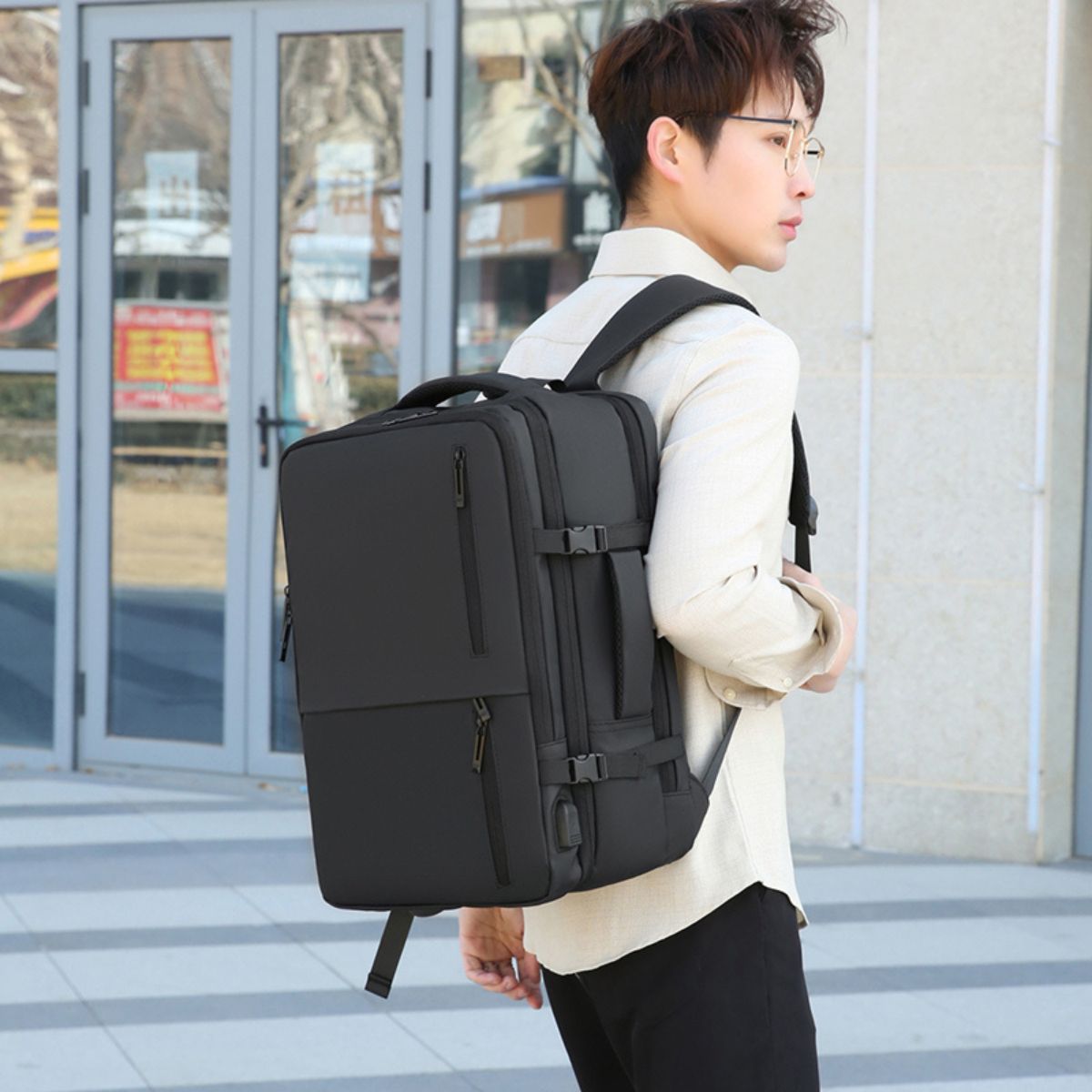 Mochila Grande Executiva Escolar Viagem Notebook até 15,6"