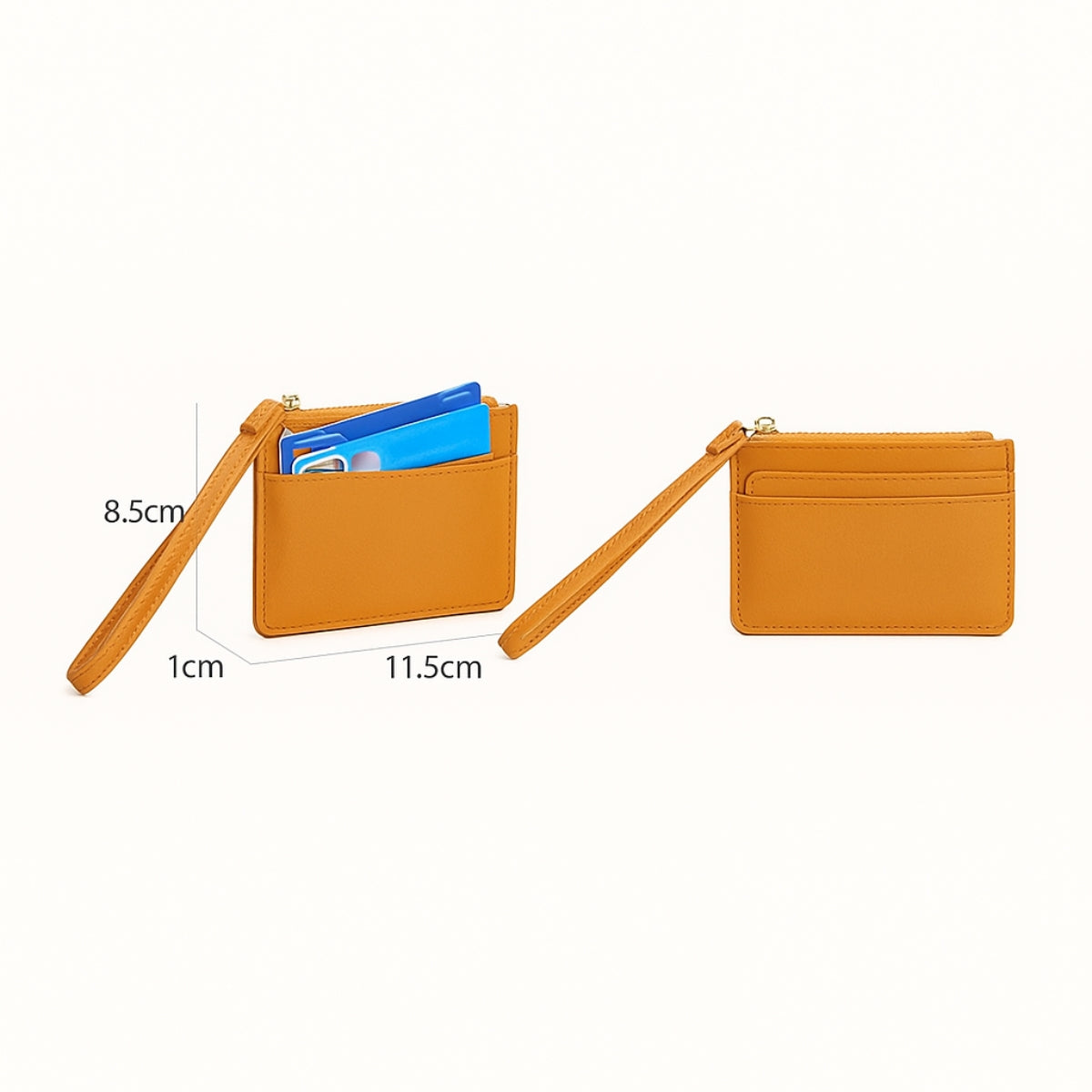 Porta Cartões Bolso P/ Moedas Compacto Funcional