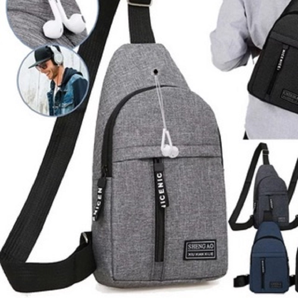 Bolsa Tiracolo Unissex Pochete Transversal Bag Ombro Costa