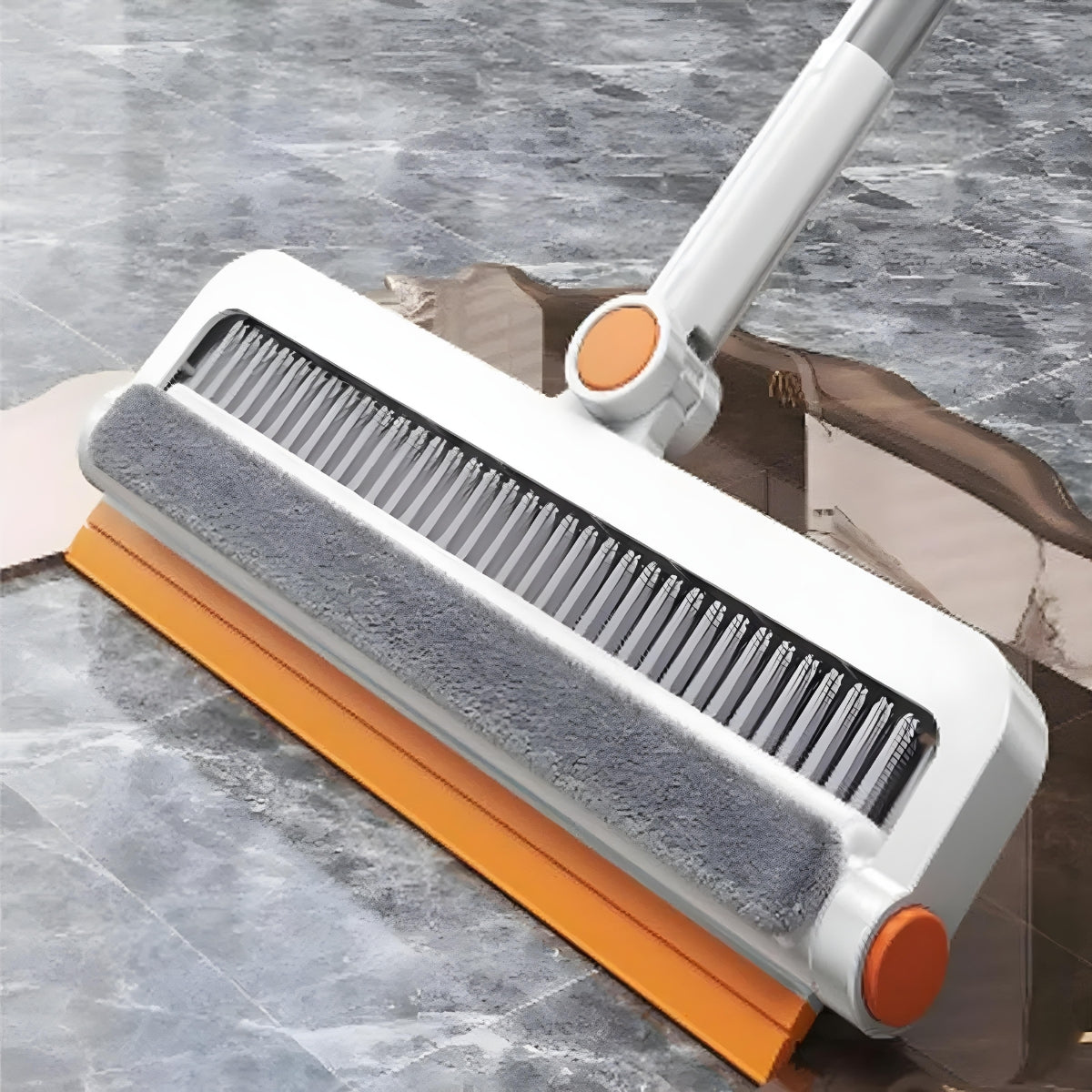 Mop Multifuncional 4 Em 1 Rodo Esfregão Limpa Piso Tira Pelo