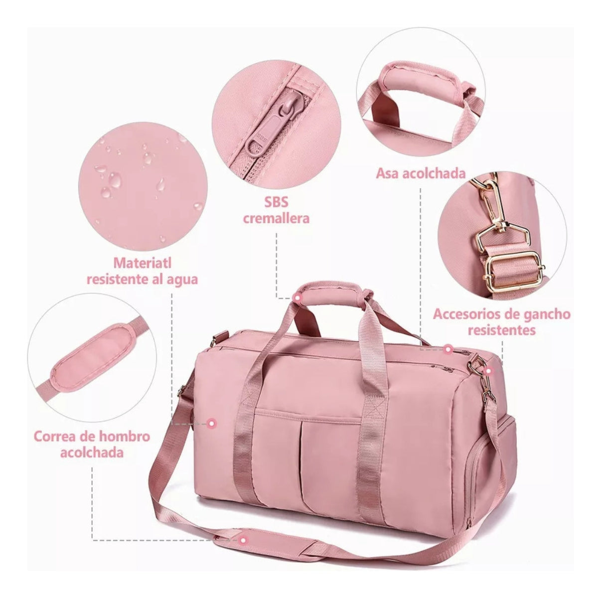 Bolsa Mala Feminina Academia Esportiva