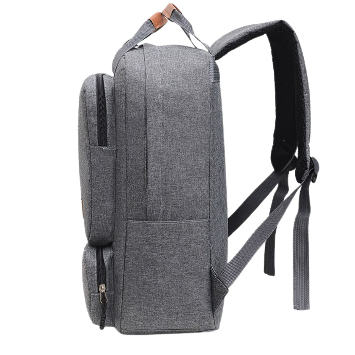 Kit 3 Itens Mochila Versátil Notebook ou Escritório Escolar até 15,6 Polegadas