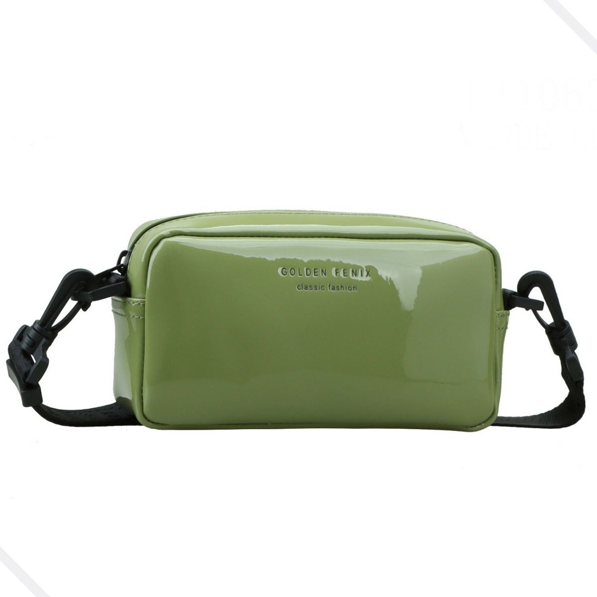 Bolsa Feminina Transversal Verniz Estilosa Impermeável