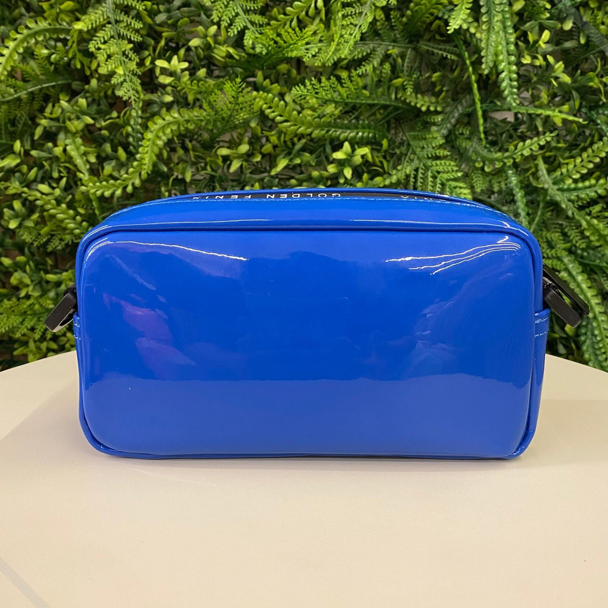 Bolsa Feminina Transversal Verniz Estilosa Impermeável