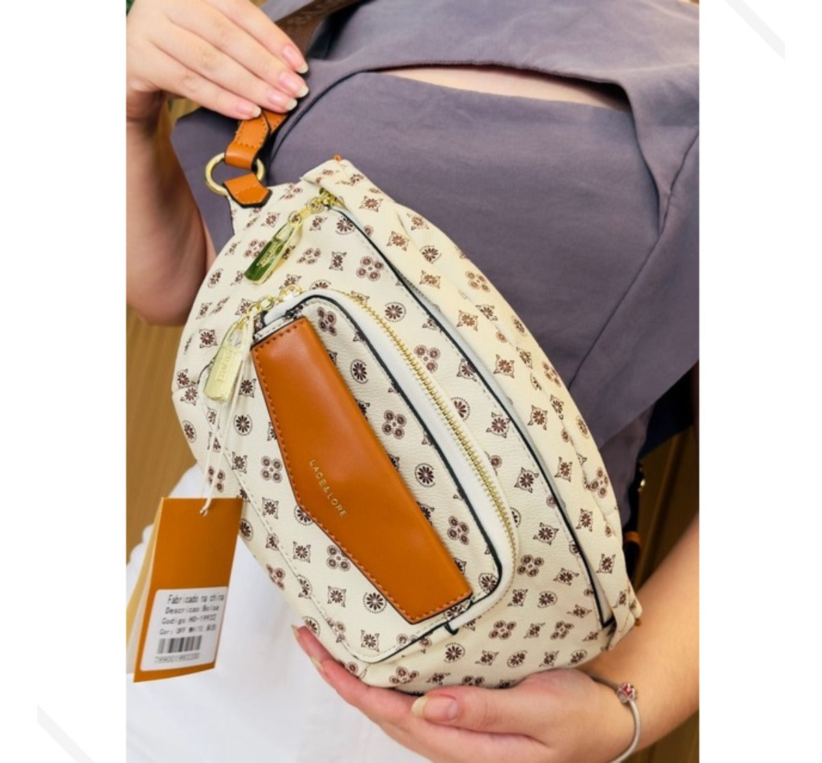 Bolsa Pochete Estampada