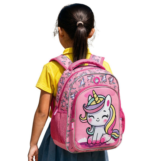 Mochila Escolar Passeio Infantil Unicórnio 16” Costa Meninas