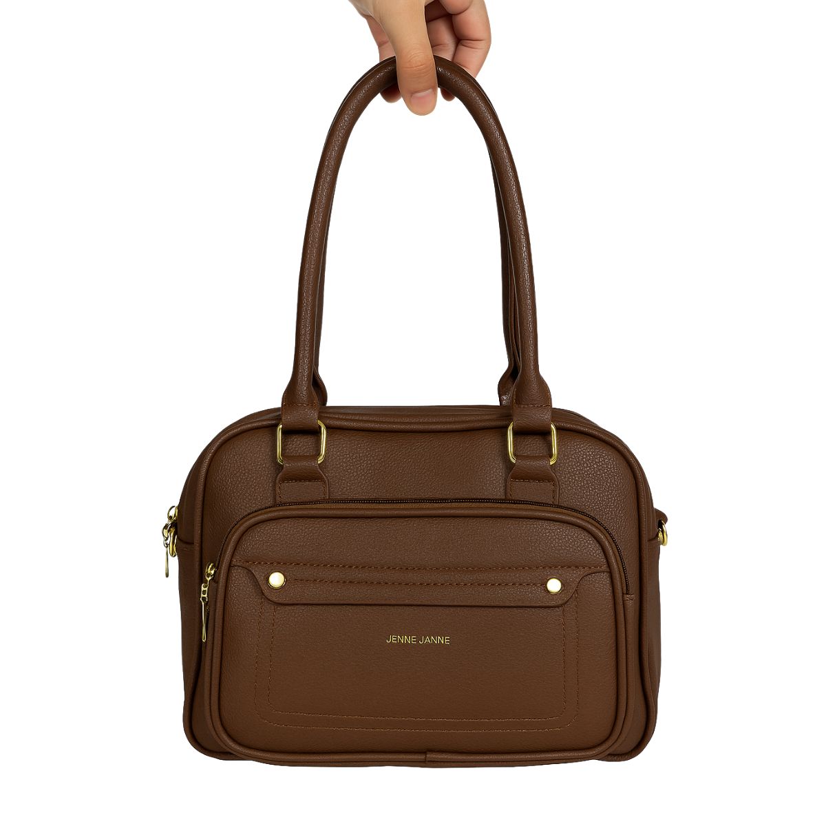 Bolsa Estruturada Glam com Pompom – Bolseira Lux