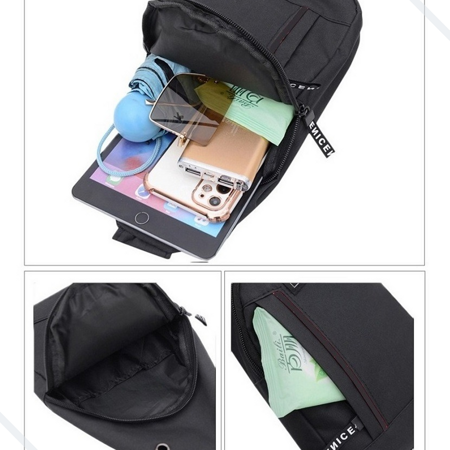 Bolsa Tiracolo Unissex Pochete Transversal Bag Ombro Costa