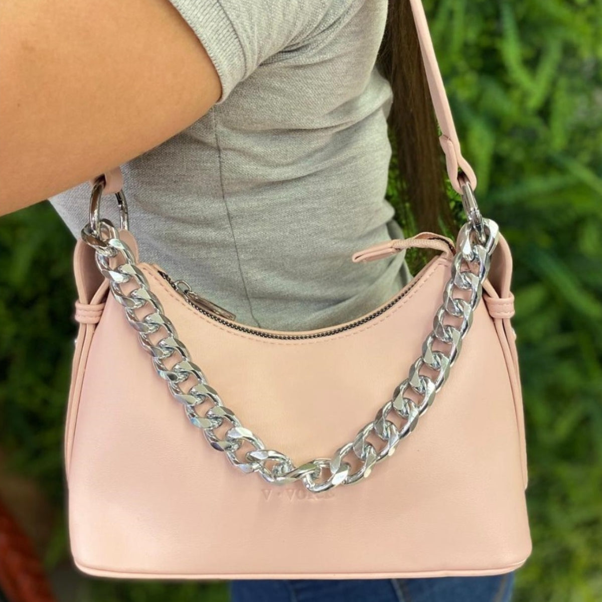 Bolsa Baguete Corrente