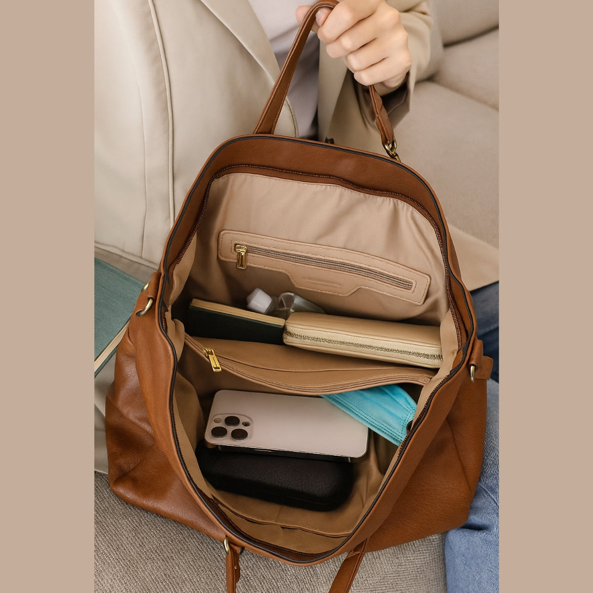 Bolsa Feminina Sofisticada Elegante Golden Fênix