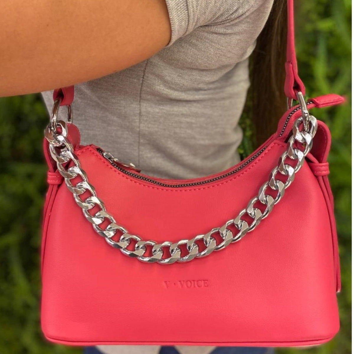 Bolsa Baguete Corrente