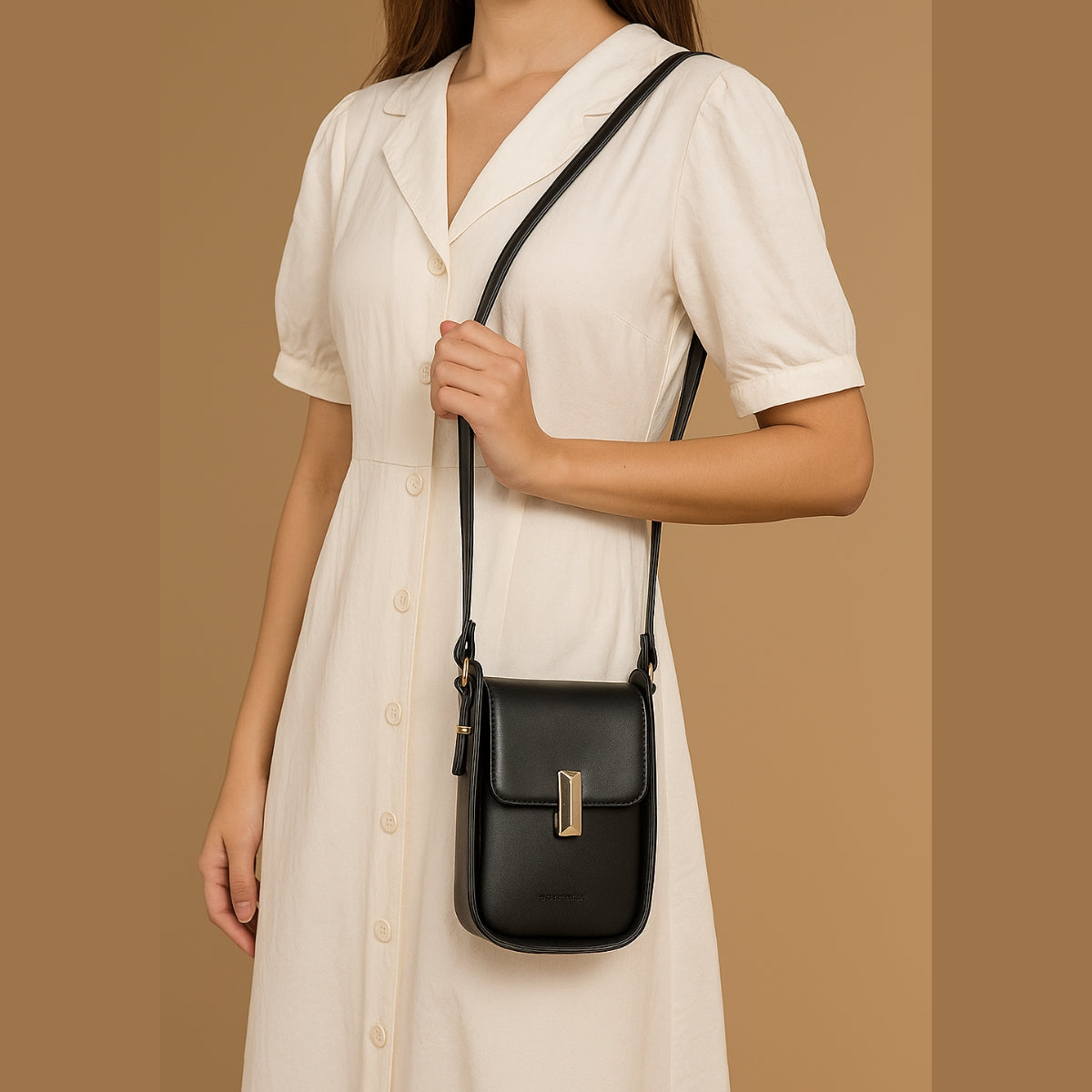 Bolsa Feminina Tiracolo Elegante Porta Celular