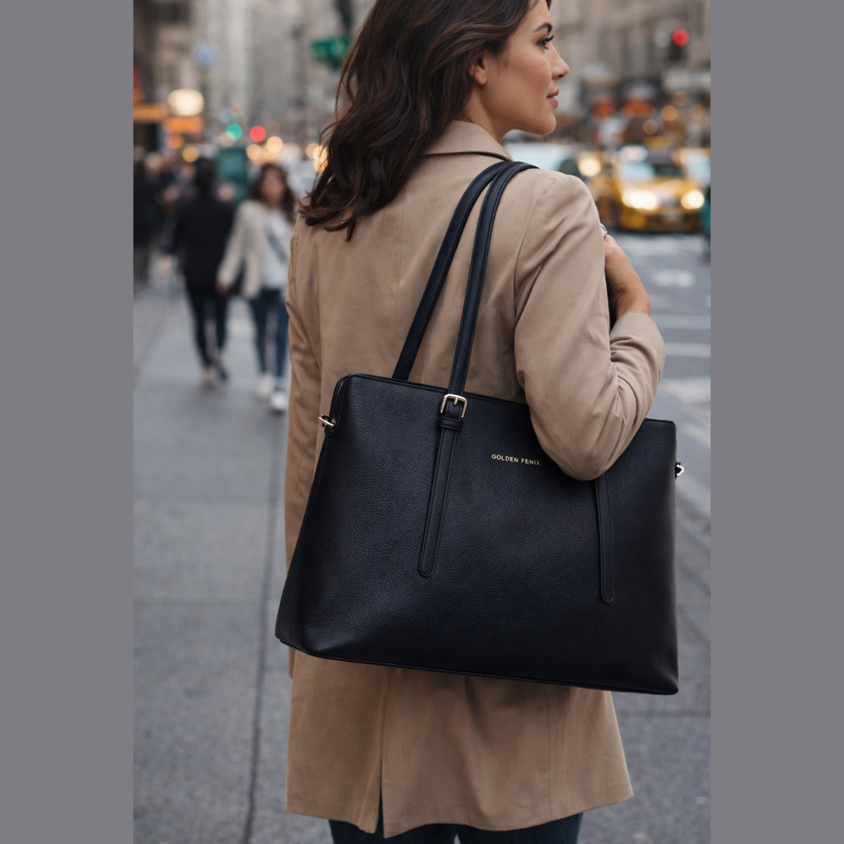 Bolsa Feminina Sofisticada Elegante Golden Fênix