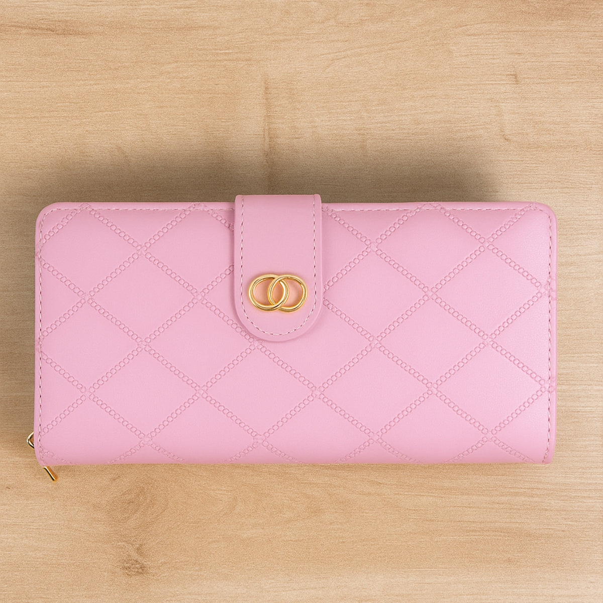 Carteira Feminina Média Compacta Sofisticada