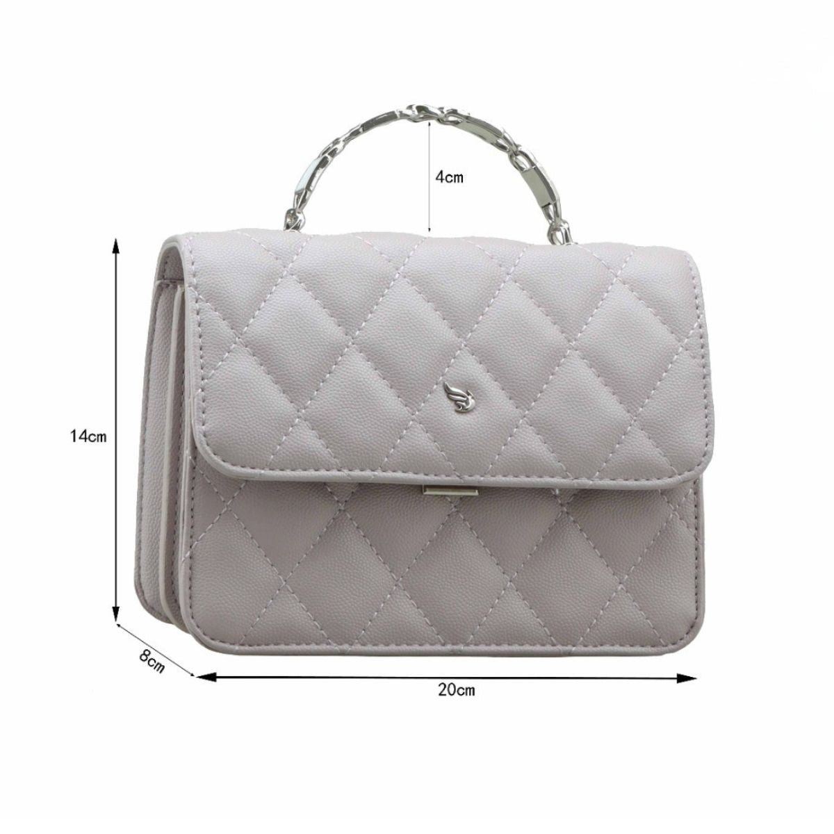 Bolsa de Mão Feminina Sofisticada Elegante Golden Fênix