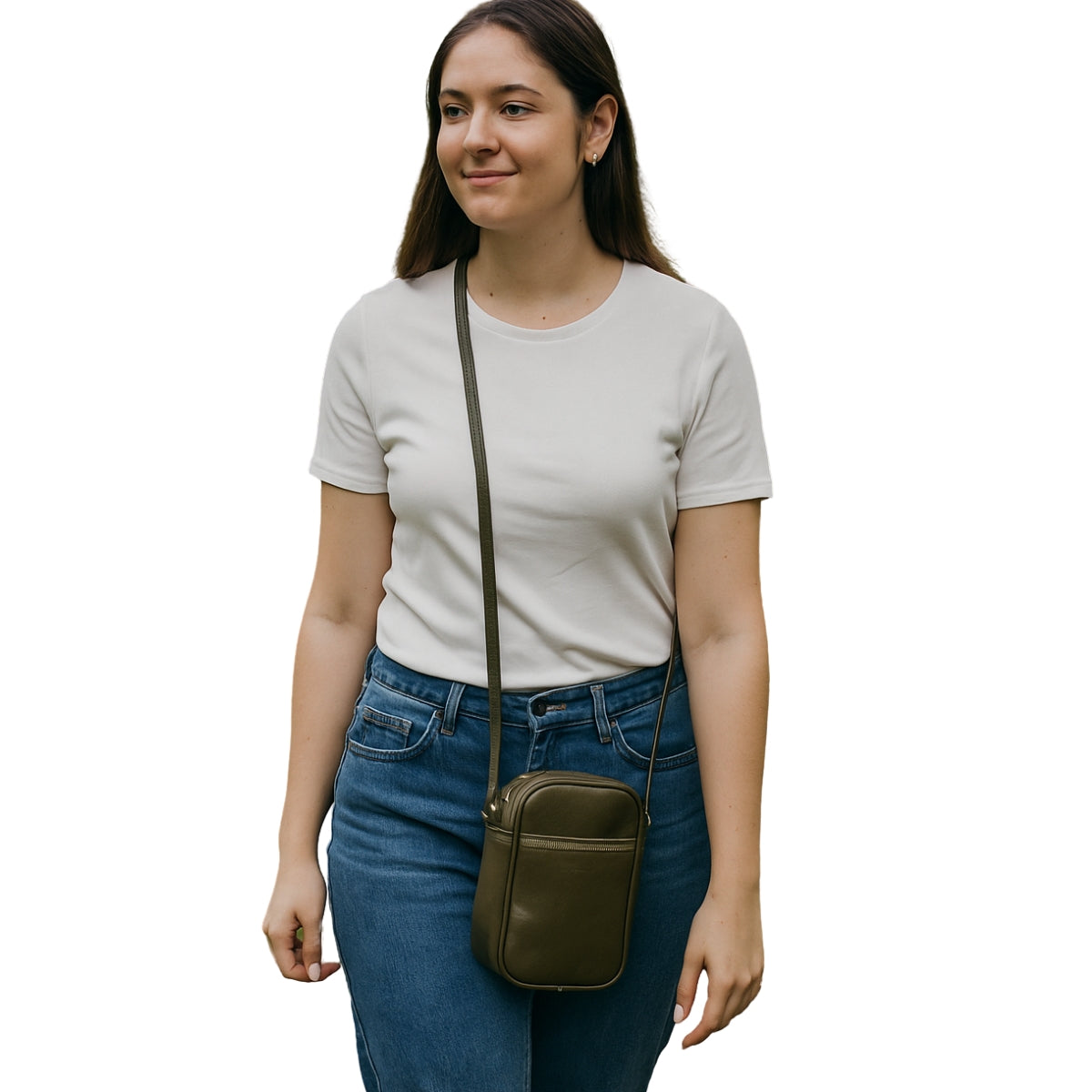 Bolsa Feminina Tiracolo Casual Leve Compacta Golden Fênix