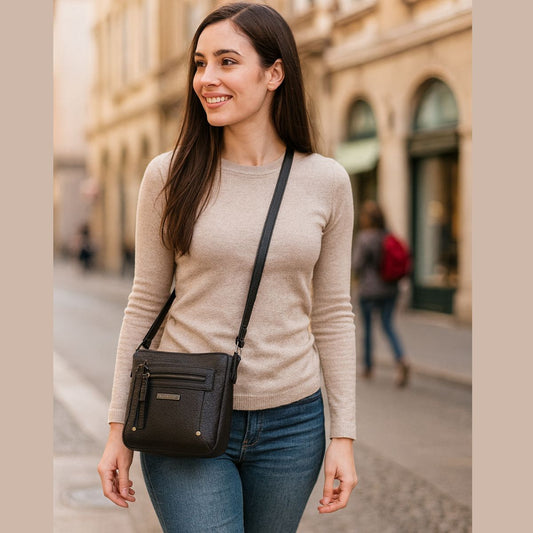 Bolsa Tiracolo Pequena com Design Clássico e Funcional